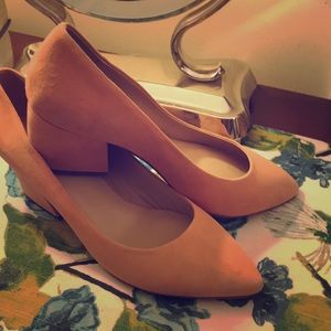 Botkier Light Pink Suede Heels